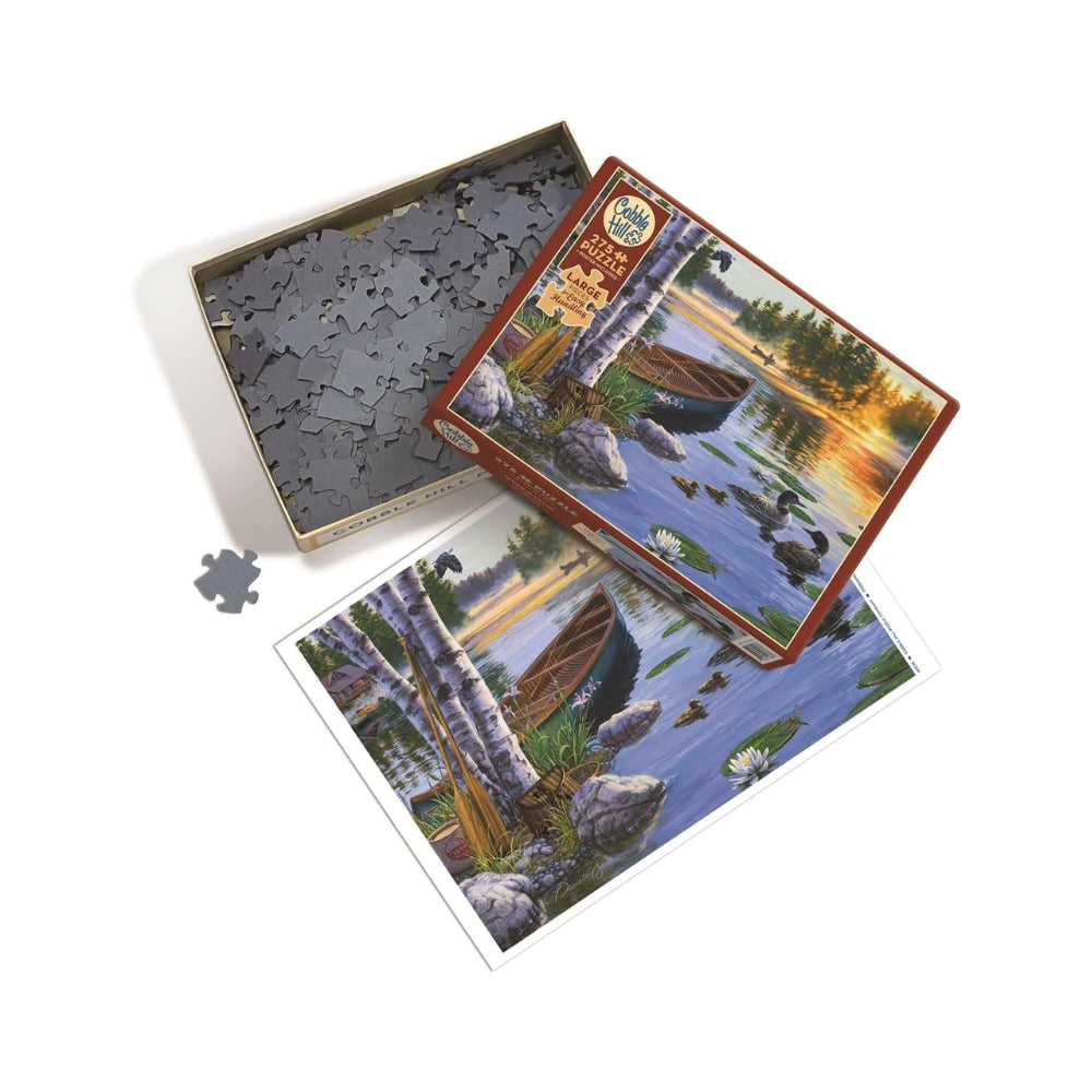 Cobble Hill Morning on The Lake - 275 Piece