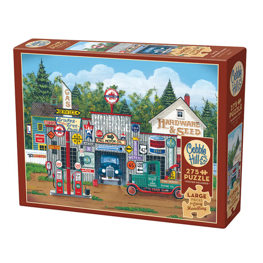 Cobble Hill The Ol' Roadside Garage Easy Handling Jigsaw Puzzle 275Piece