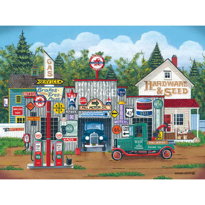 Cobble Hill The Ol' Roadside Garage Easy Handling Jigsaw Puzzle 275Piece