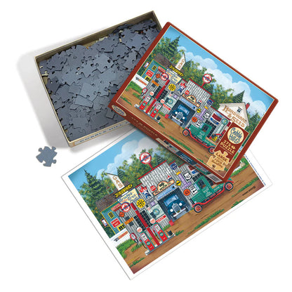 Cobble Hill The Ol' Roadside Garage Easy Handling Jigsaw Puzzle 275Piece