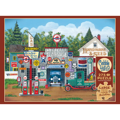 Cobble Hill The Ol' Roadside Garage Easy Handling Jigsaw Puzzle 275Piece