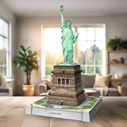 Ravensburger Iconics: Statue of Liberty with light Jigsaw Puzzle 108 piece