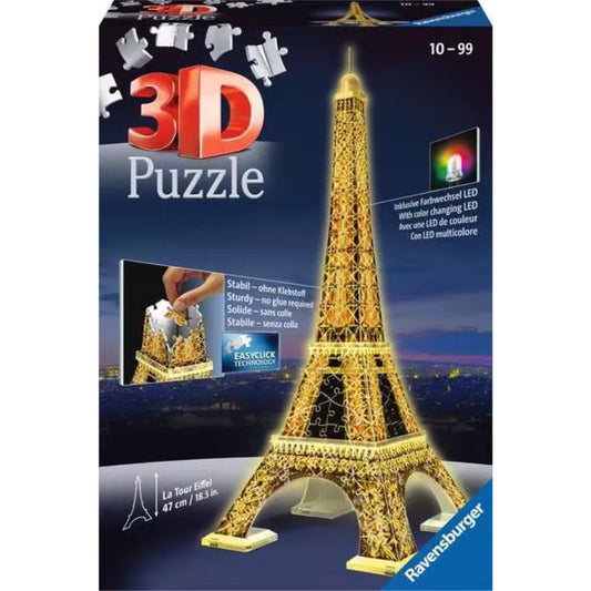 Ravensburger Eiffel Tower - Night Edition Jigsaw Puzzle 216 piece