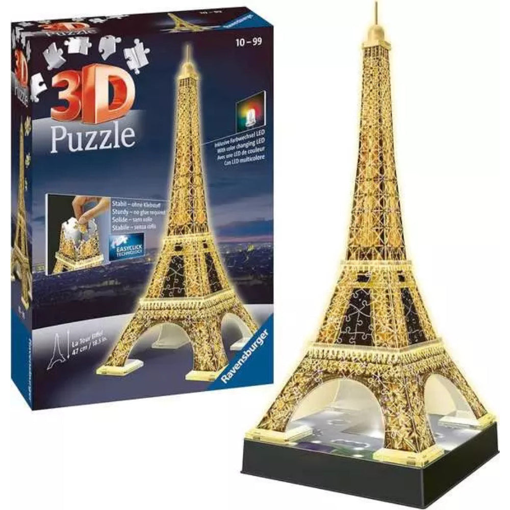 Ravensburger Eiffel Tower - Night Edition Jigsaw Puzzle 216 piece