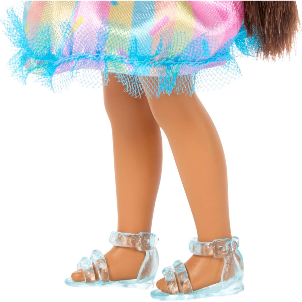 Mattel Barbie Club Chelsea Birthday-Themed with Party Accessories Brunette Hair