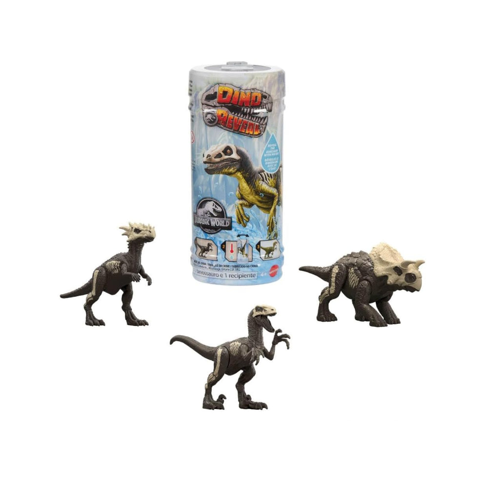 Mattel Jurassic World Dino Reveal Dinosaur Toys Assorted