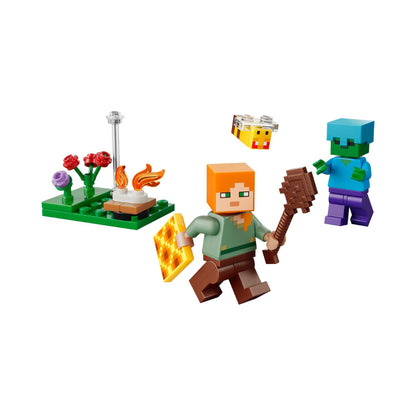 LEGO Minecraft Alex's Campfire Conflict 31 Piece
