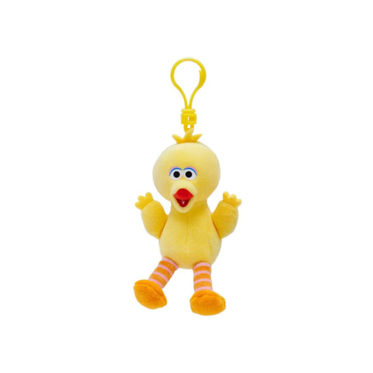 TY Beanie Babies Sesame Street Big Bird 5" Plush Clip Keychain