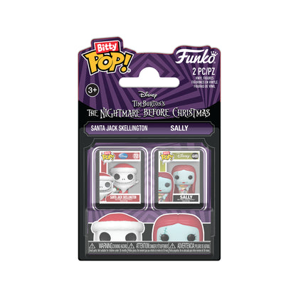Bitty Pop! Animation:The Nightmare Before Christmas - Santa Jack Skellington