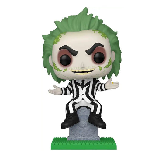 Funko Pop! Movies: Beetlejuice - Patchwork Beetlejuice with Tombstone