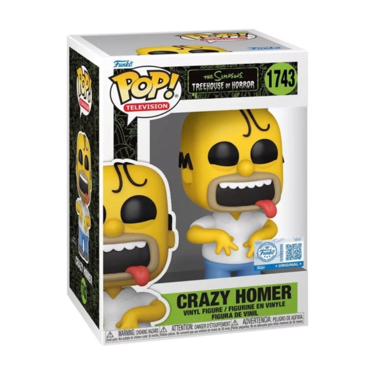 Funko Pop! Television: The Simpsons - Skeleton Homer Treehouse of Horror