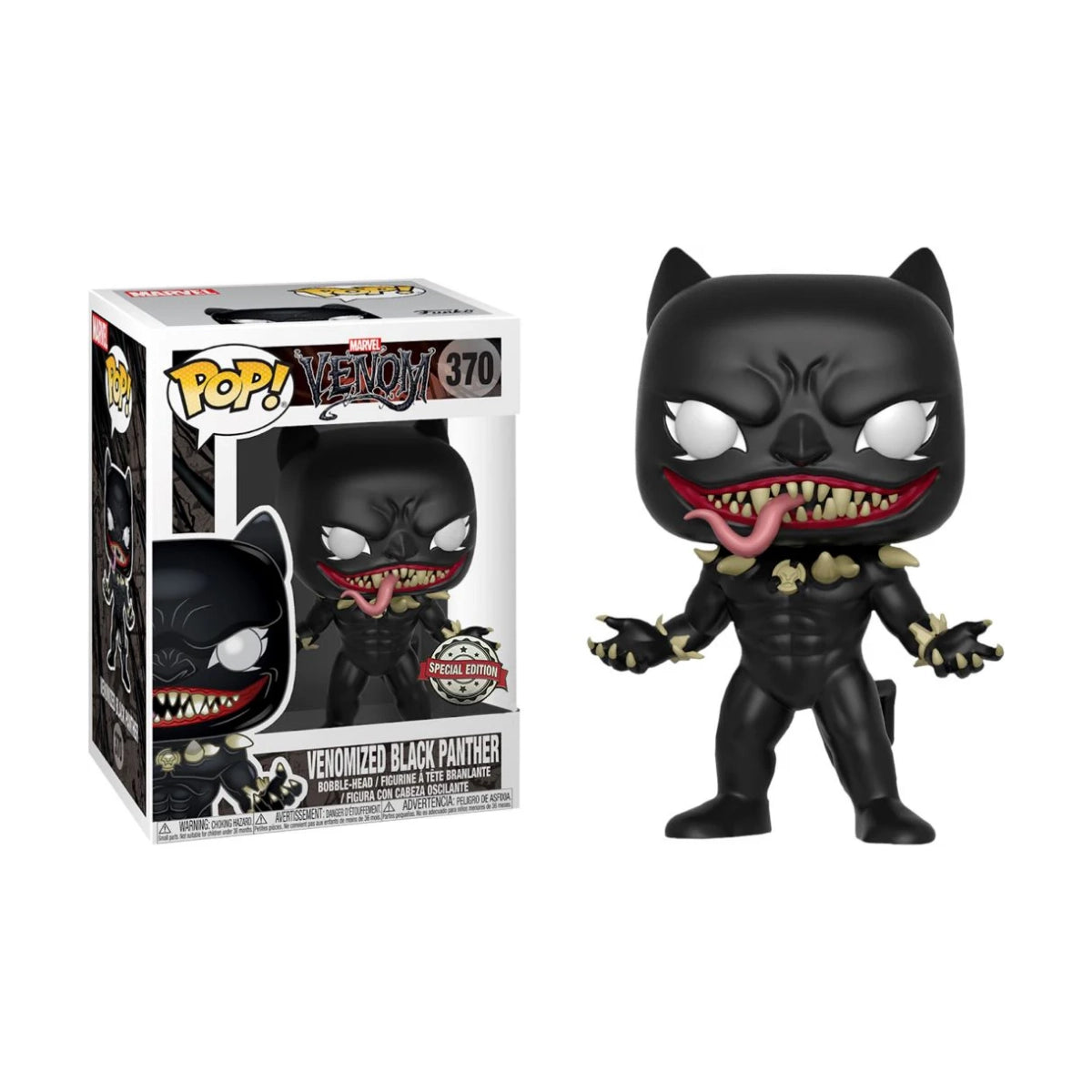 Funko Pop! Marvel: Venom - Venomized T-Rex Super Sized Bobble-Head
