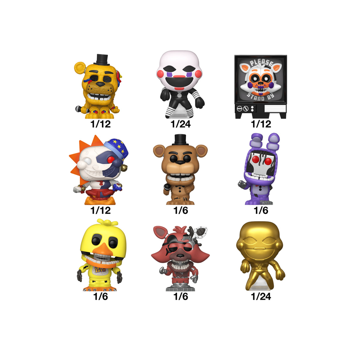 Bitty Pop! Mystery: Five Nights at Freddy's (Series 2)