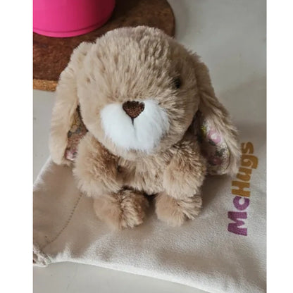 McHugs Brown Long Eared Rabbit Bag Charm