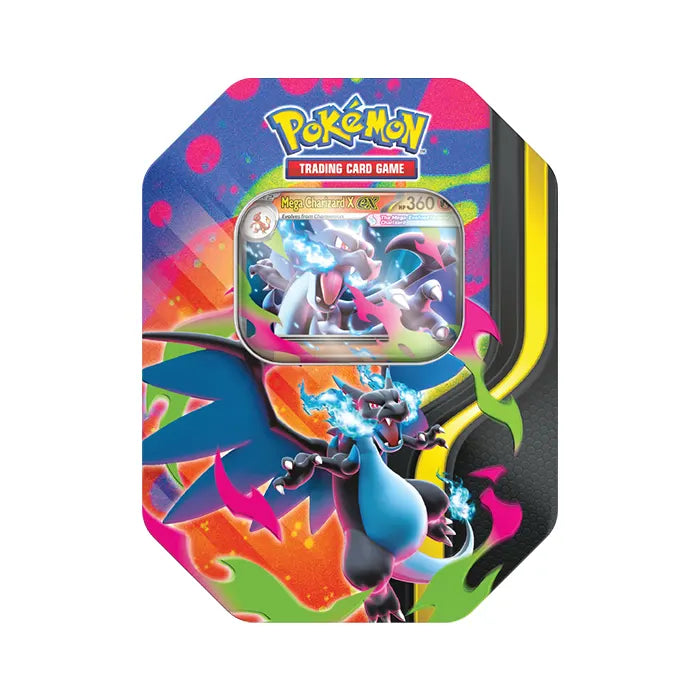 Pokémon TCG Mega Charizard Tin (Random Selection)