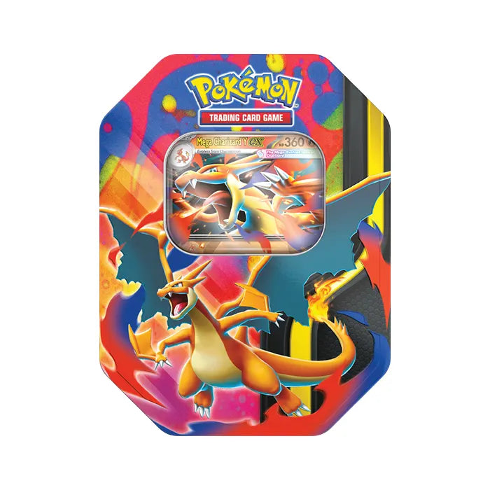 Pokémon TCG Mega Charizard Tin (Random Selection)