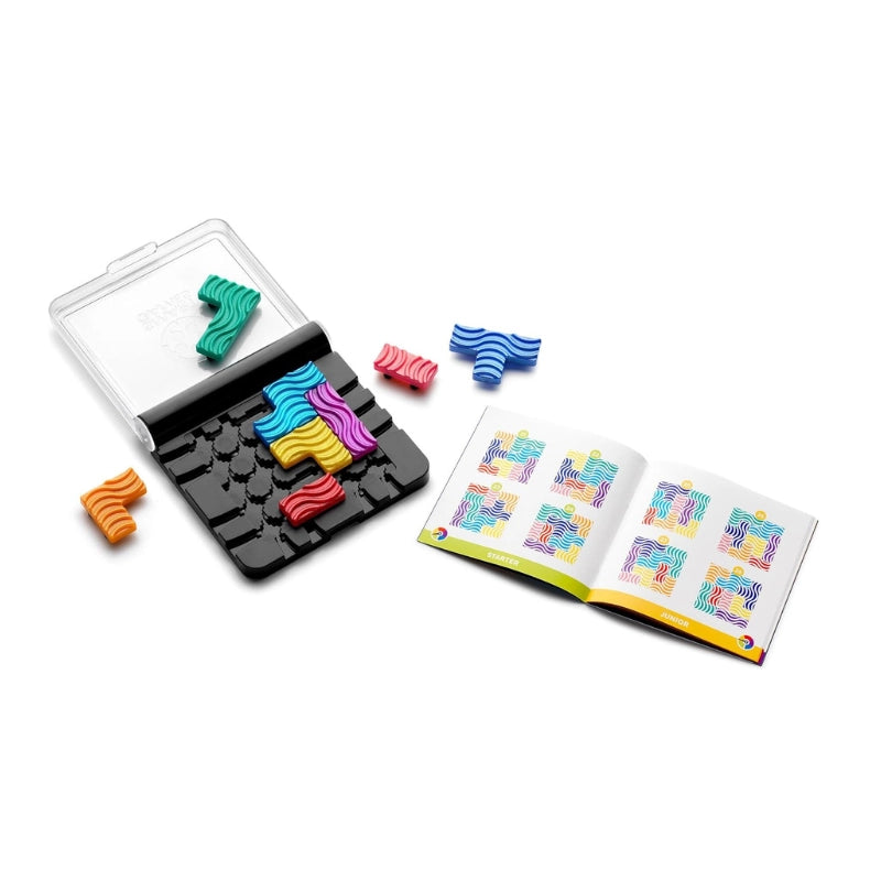 SmartGames IQ Flow – Travel Logic Sliding Puzzle Game