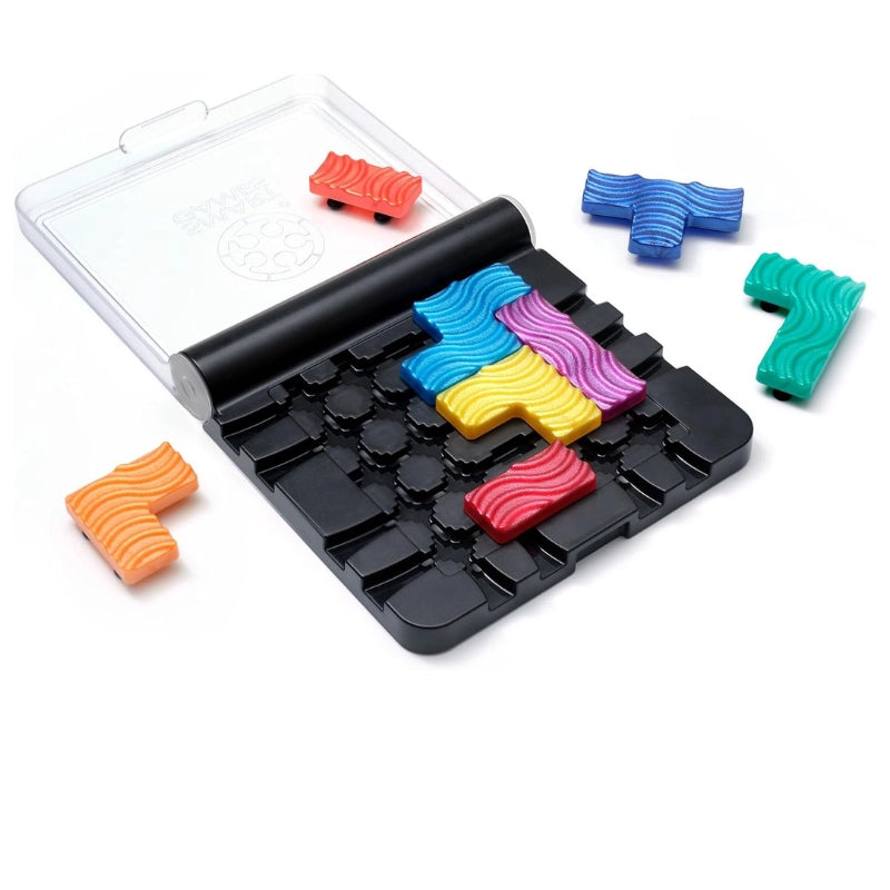 SmartGames IQ Flow – Travel Logic Sliding Puzzle Game