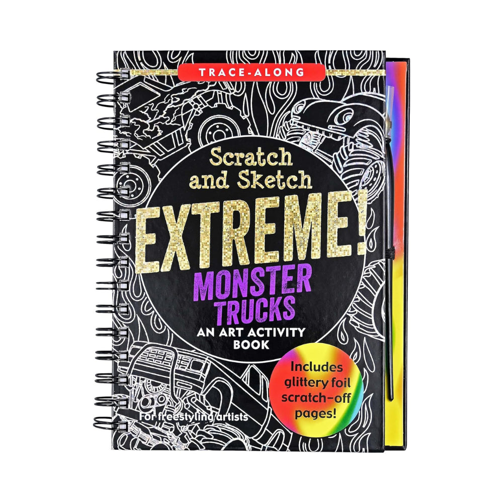 Scratch &amp; Sketch Extreme, Monster Trucks