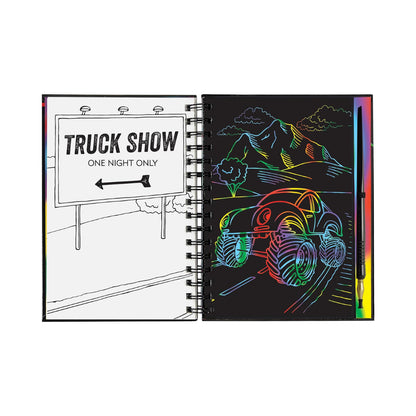 Scratch &amp; Sketch Extreme, Monster Trucks