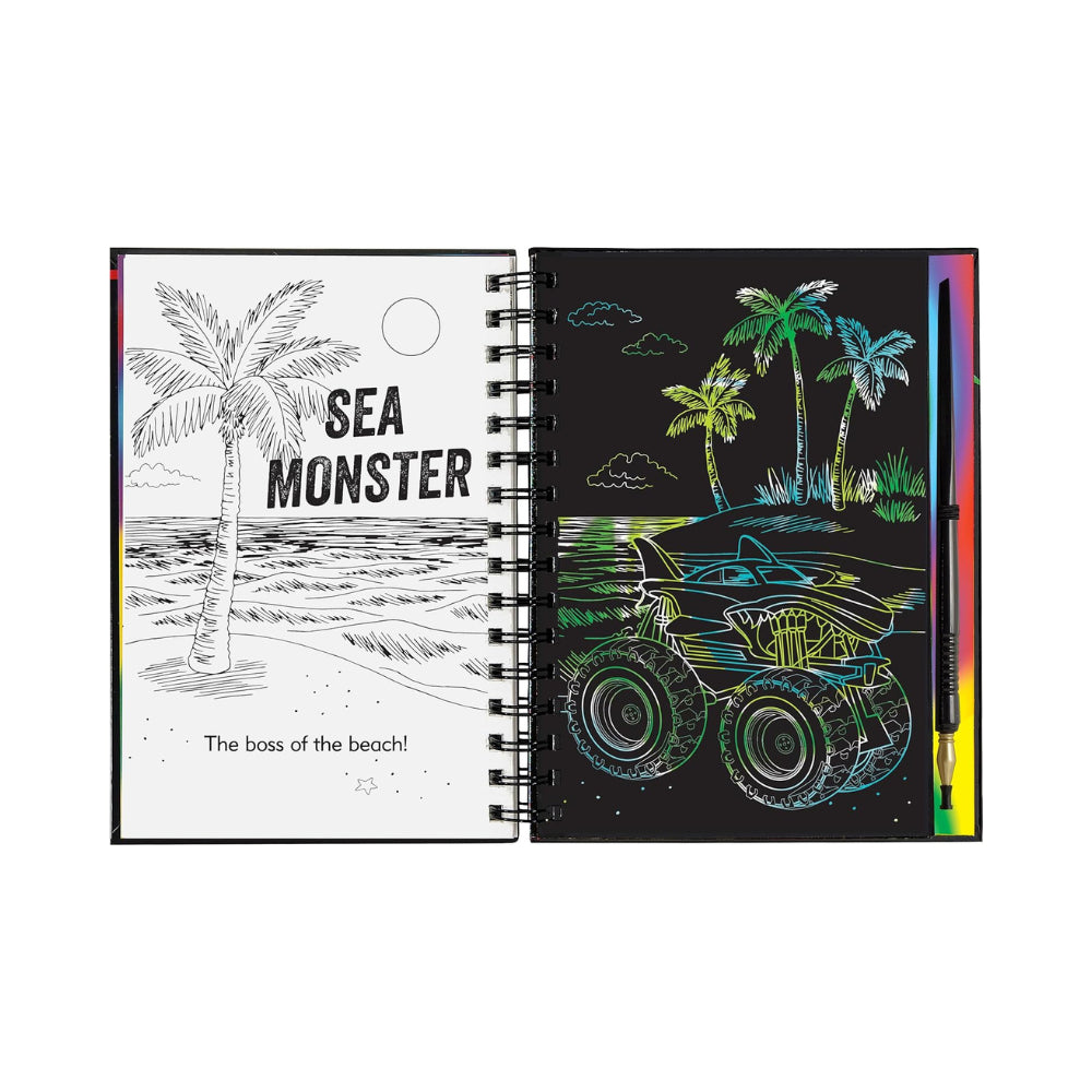 Scratch &amp; Sketch Extreme, Monster Trucks
