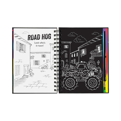 Scratch &amp; Sketch Extreme, Monster Trucks