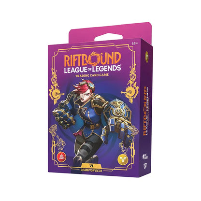 Riftbound League of Legends TCG Unleashed Champion Deck Display Vi