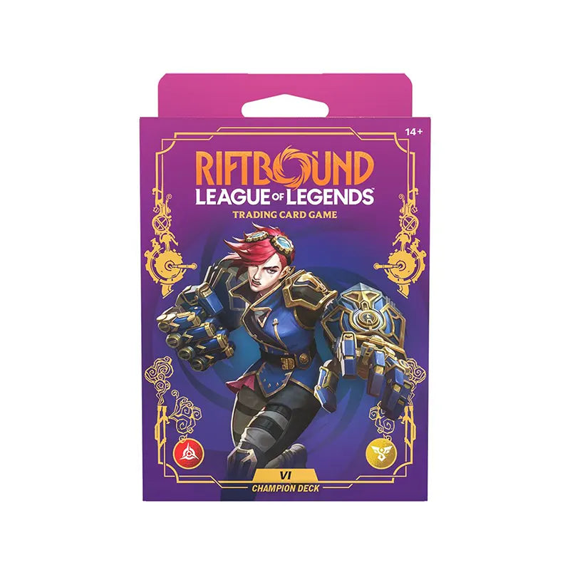 Riftbound League of Legends TCG Unleashed Champion Deck Display Vi