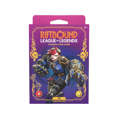 Riftbound League of Legends TCG Unleashed Champion Deck Display Vi