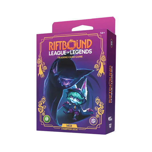 Riftbound League of Legends TCG Unleashed Champion Deck Vex