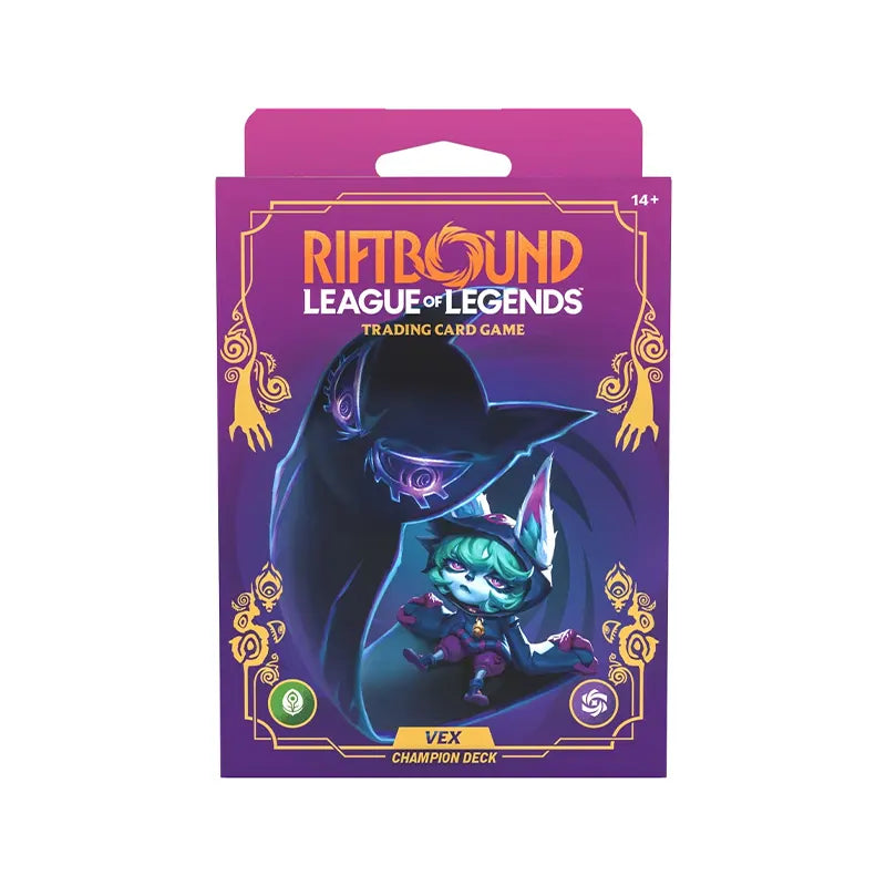 Riftbound League of Legends TCG Unleashed Champion Deck Vex
