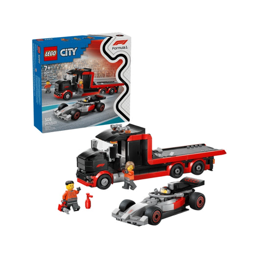LEGO City F1 Display Truck with Audi F1 Race Car 508Pieces