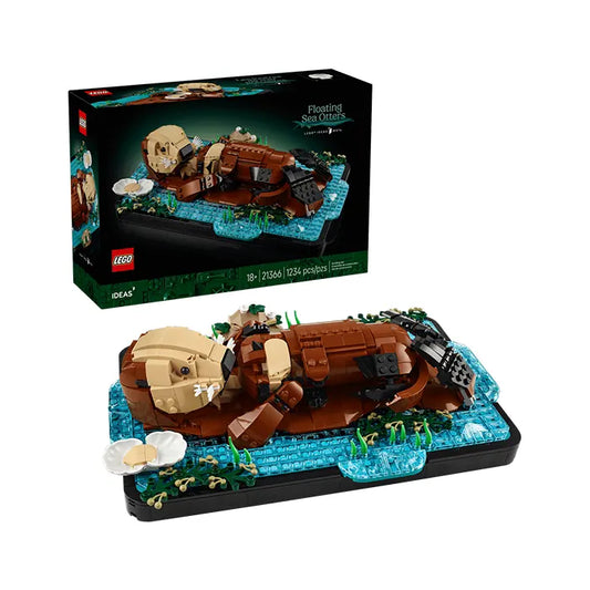 LEGO Ideas Floating Sea Otters 1234 Pieces