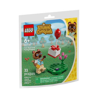 LEGO Animal Crossing Tom Nook and Flying Present 33 Piece