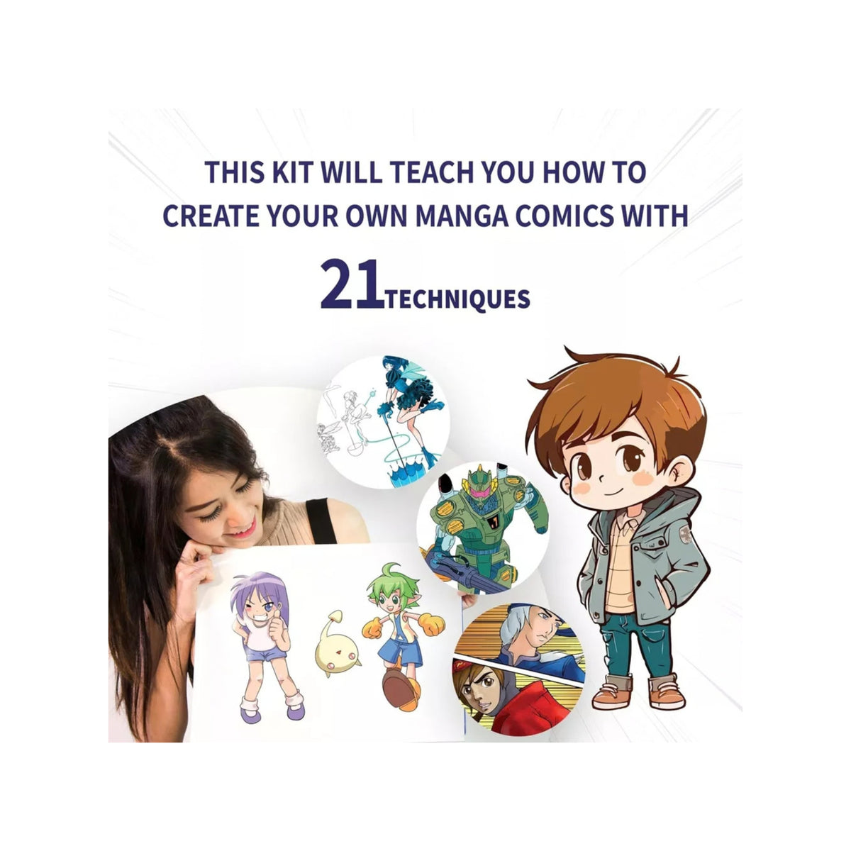 Manga Drawing Art Set