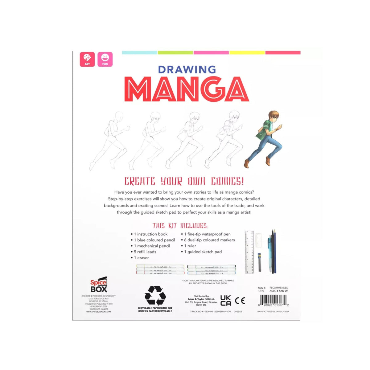 Manga Drawing Art Set