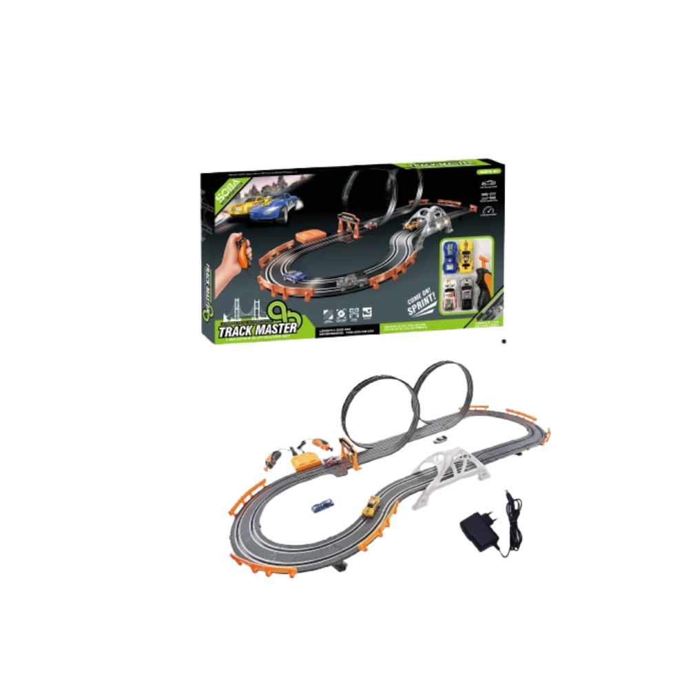 Slot Racing A64-12 Track Set - 1:64 Scale