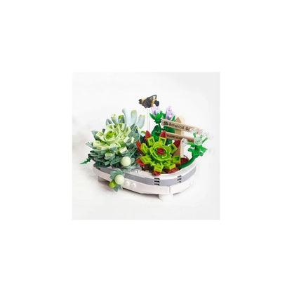 Potted Succulent Plant Building Set - 389 Pieces