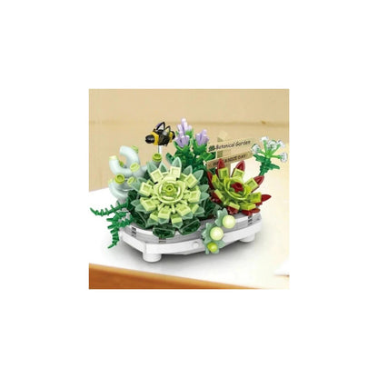 Potted Succulent Plant Building Set - 389 Pieces