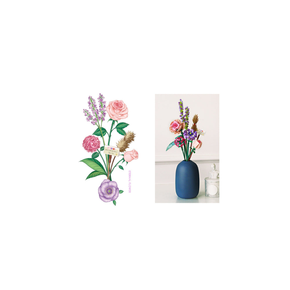 Eternal Aegean Flower Building Set - 547 Pieces