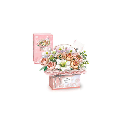 Gift Box Pink Flower Building Set - 1,212 Pieces