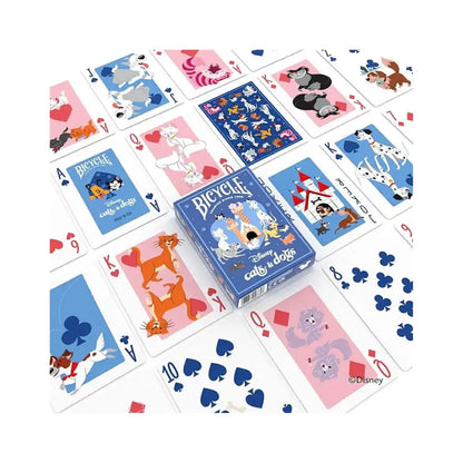 Playing Cards - Bicycle: Disney Cats &amp; Dogs