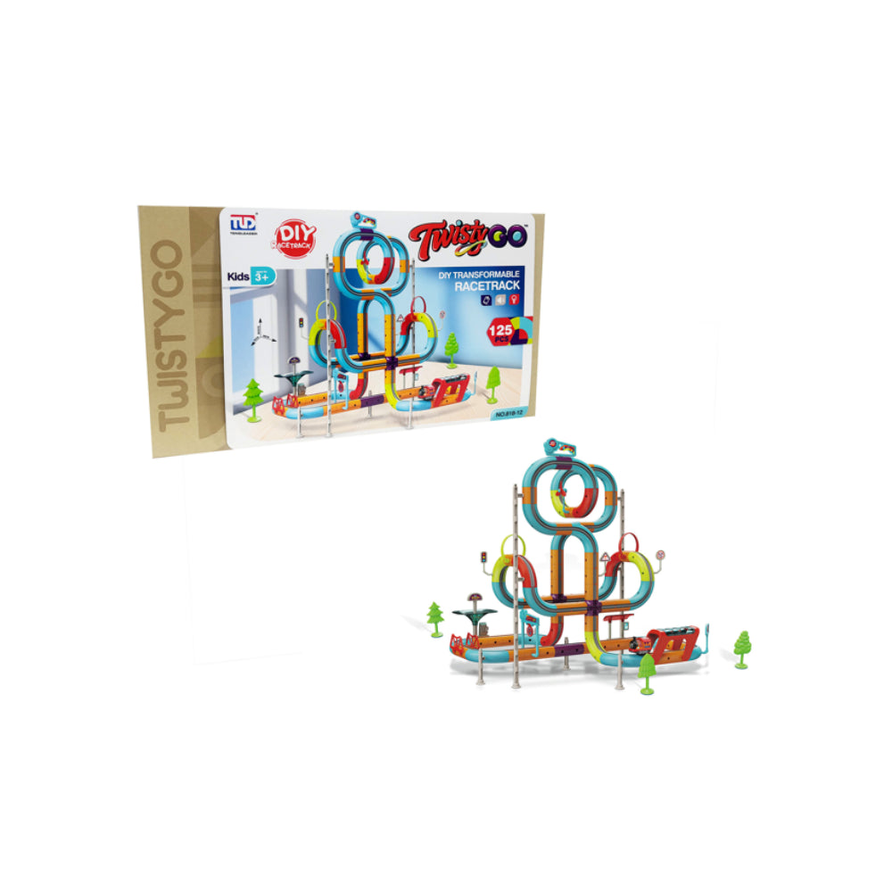 Twisty GO 125- Piece Race Track