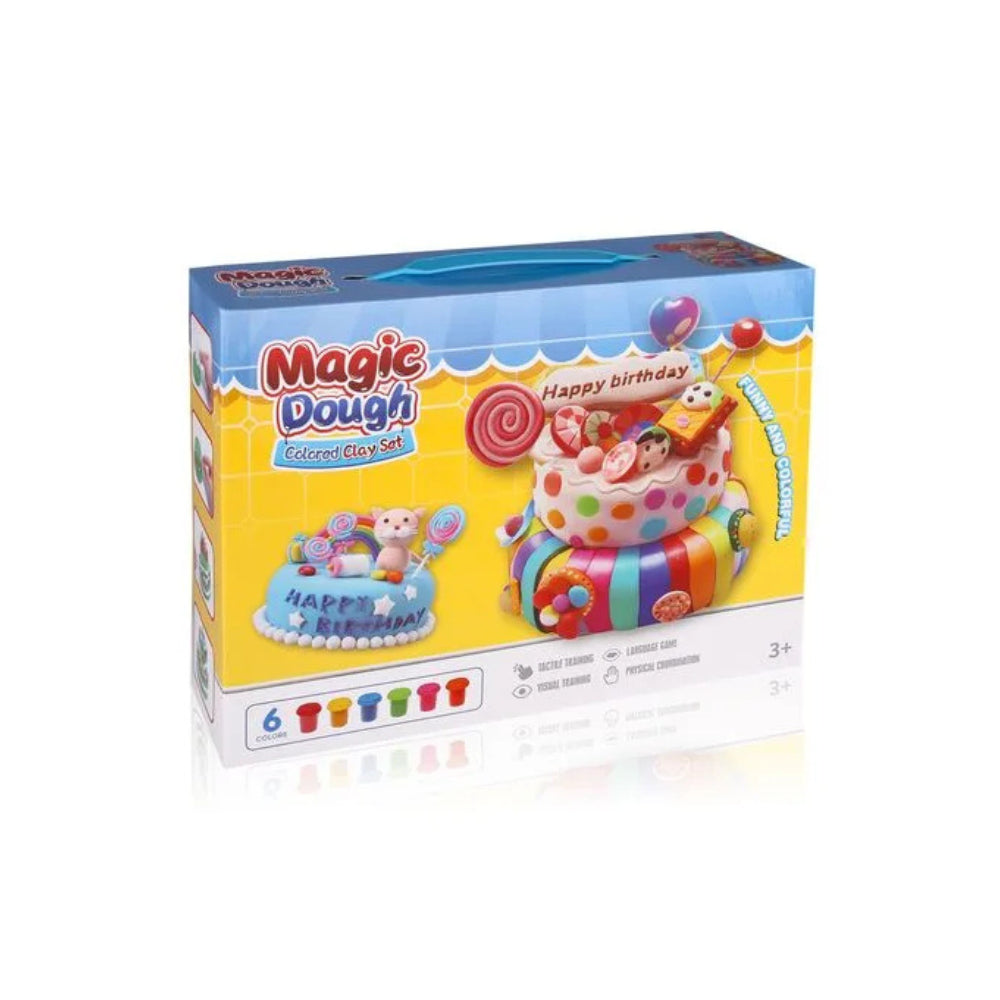 Magic Dough Birthday Cake Set