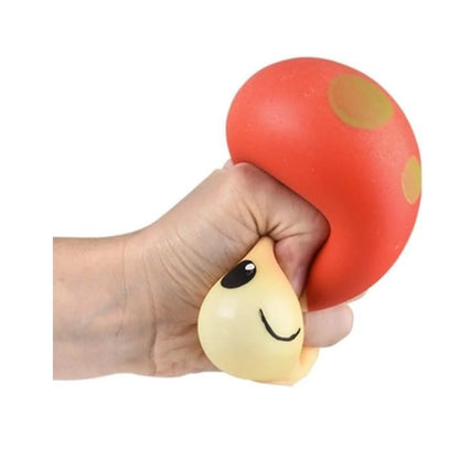 Rhode Island Novelty 3.25" Squish and Stretch Mushroom