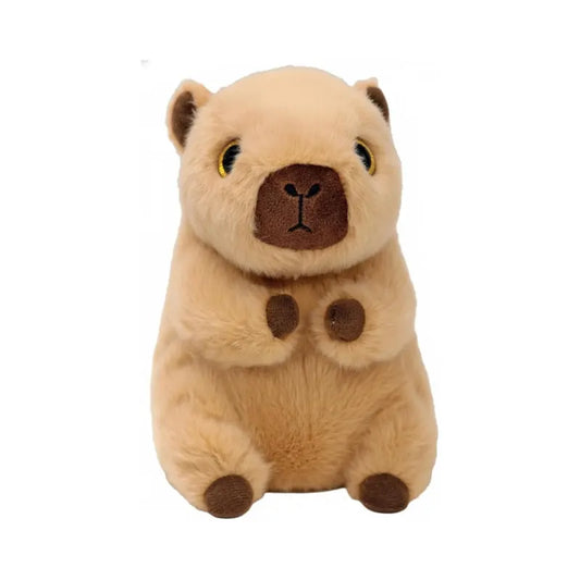 TY Beanie Boos Lara the Capybara with Large Gold Eyes and Glitter