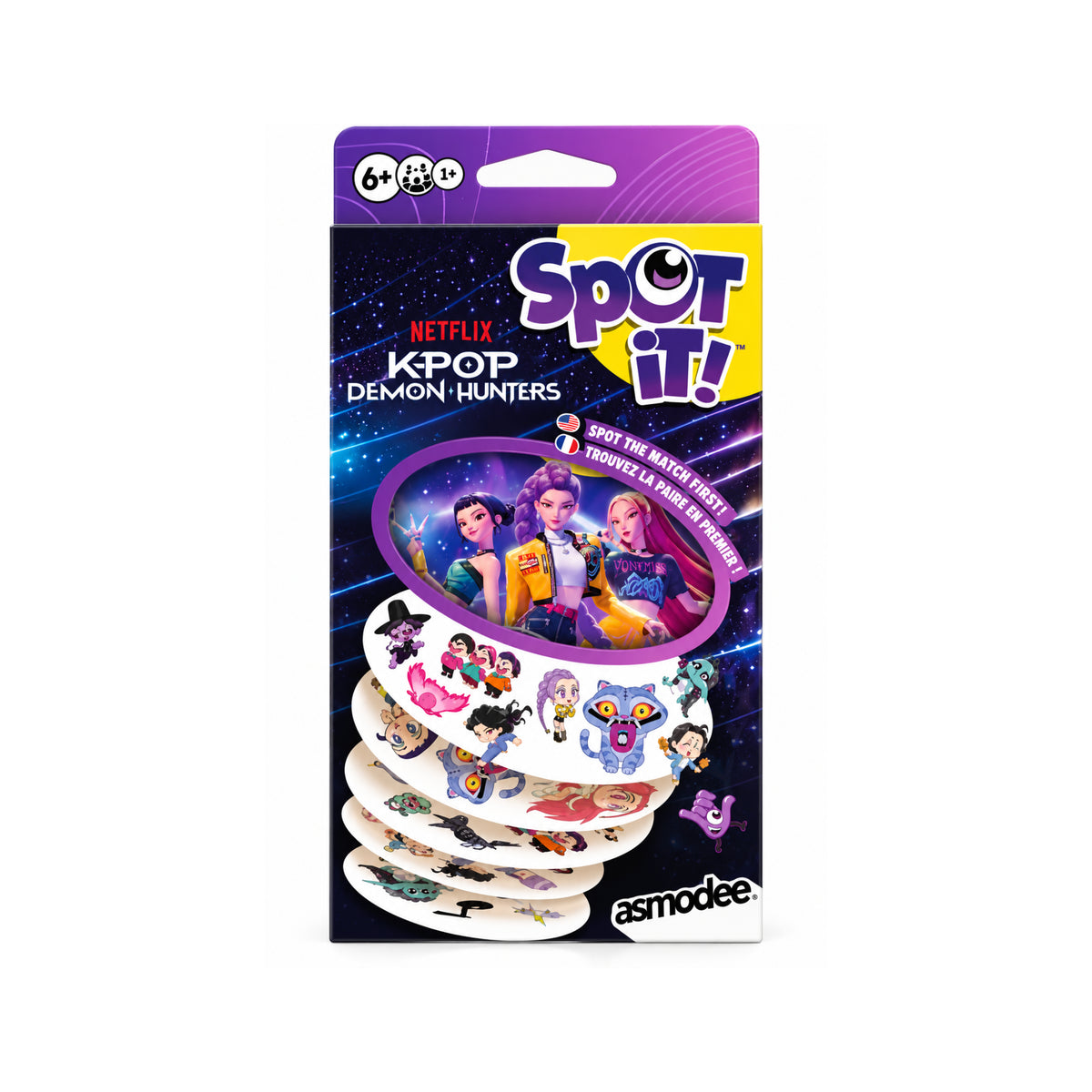 Spot It! KPop Demon Hunters - Card Game