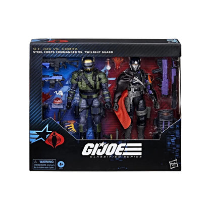 G.I. Joe Classified Series #141 Steel Corps Commander Vs. Twilight Guard