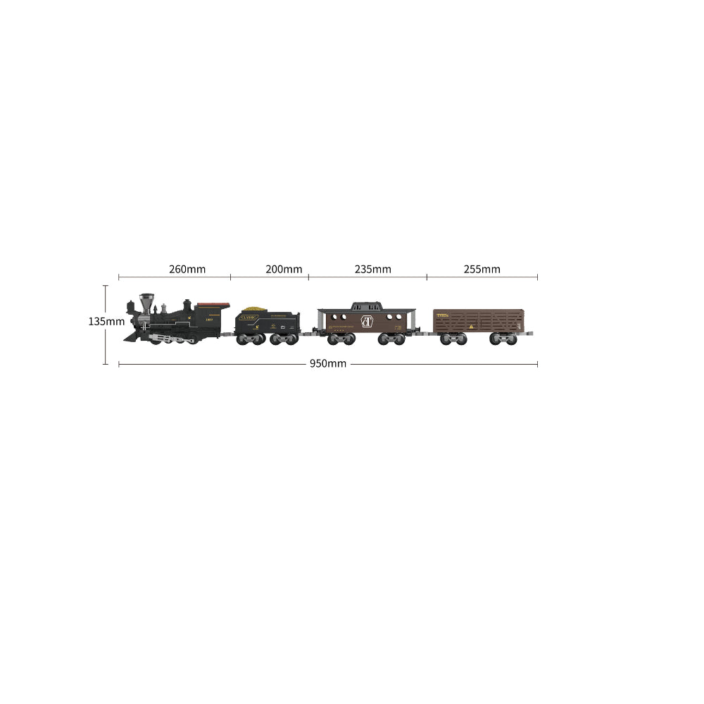 Steam Train with Sound and Light - Building Set