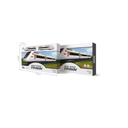 High-Speed Train with Light and Sound - Building Set